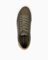 Tommy Hilfiger Street Low Top Süet Sneaker Army Green