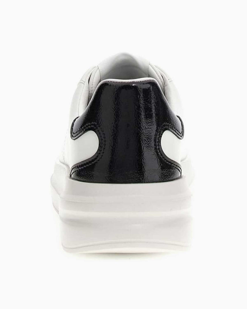Guess Elbina10 Baskılı Kadın Deri Sneaker White Blue