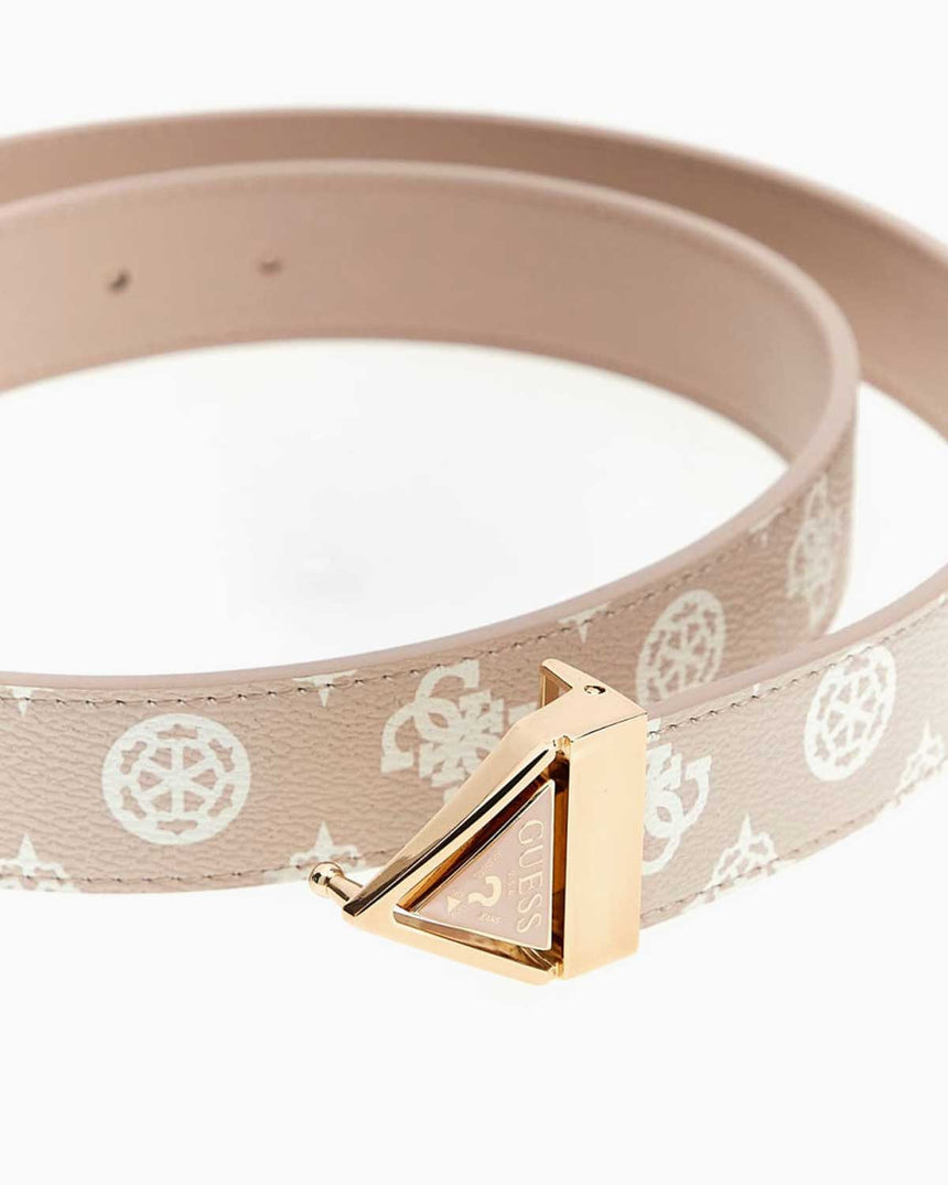 Guess Tek Taraflı Logolu Kemer Sand