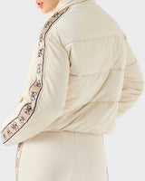 Guess New Jean Puffer Jack Kadın Aktif Mont Ocean Salt
