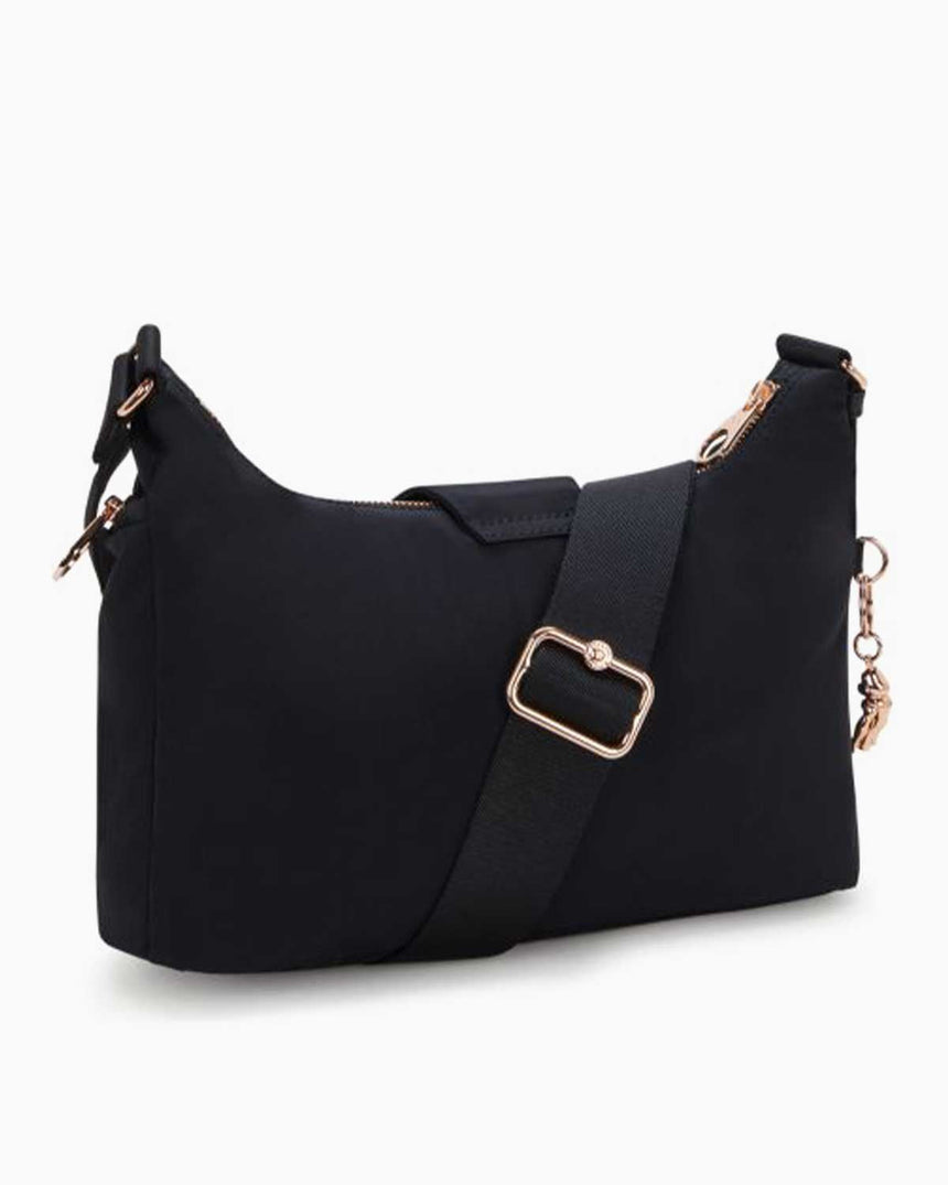 Kipling Sera M Charm Çapraz Askılı Çanta Black Rose