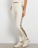 Guess Britney Pamuklu Regular Fit Cepli Jogger Eşofman Altı Ocean Salt