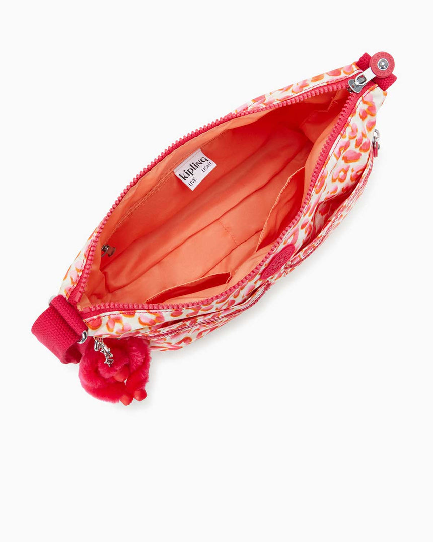 Kipling Izellah Çapraz Askılı Kadın Çantası Latin Cheetah