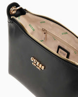 Guess Eco Evaine Zincir Detaylı Omuz Çantası Black