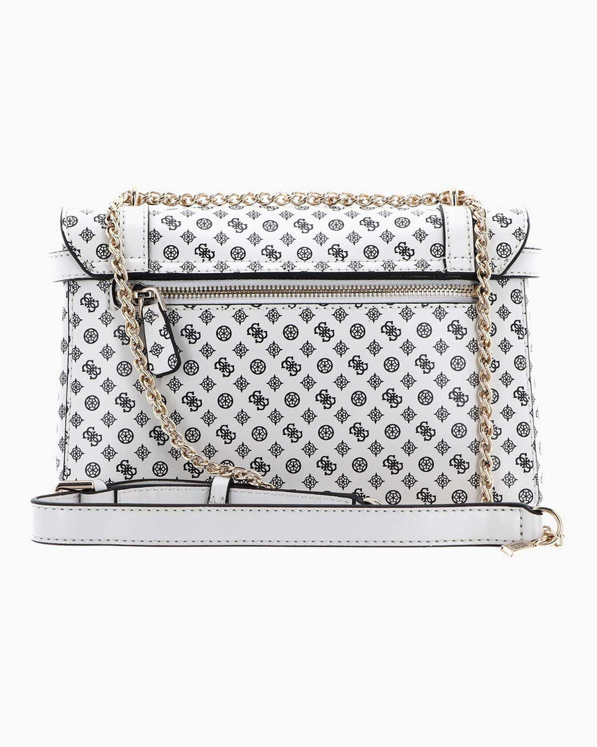 Guess Emilee Zincirli Çapraz Askılı Çanta Stone Logo