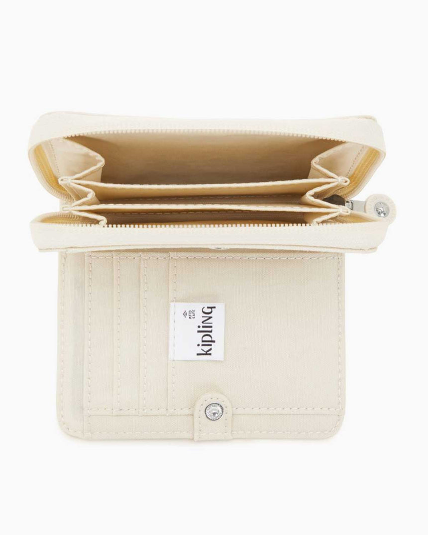 Kipling Money Love Kadın Cüzdanı Beige Pearl