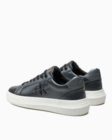 Calvin Klein Chunky Cupsole Lace Up Snekaers Black/White