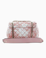 Guess Rianne Quilt Çapraz Askılı Çanta Pink