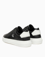 Calvin Klein Malmo Yama Detaylı Topuk Erkek Sneaker Black/Bright White