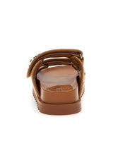 Guess Fadalize Çift Bantlı Hasır Terlik Tan