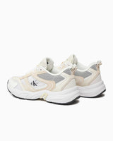Calvin Klein Retro Tennis Runner Sneakers Bright White/Creamy White/Black