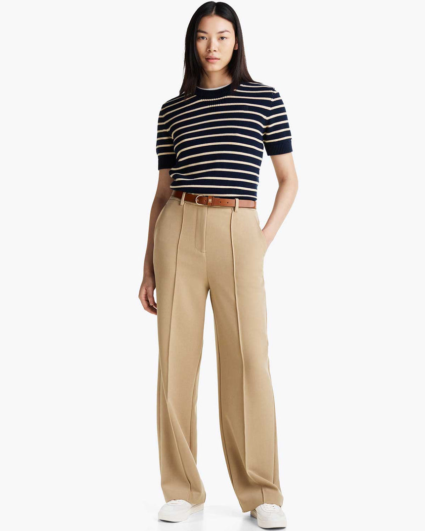 Tommy Hilfiger Heritage Logolu Sneaker White/Burgundy Velvet