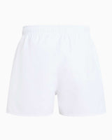 Calvin Klein Drawstring Logo Yazılı Deniz Şort Pvh Classic White