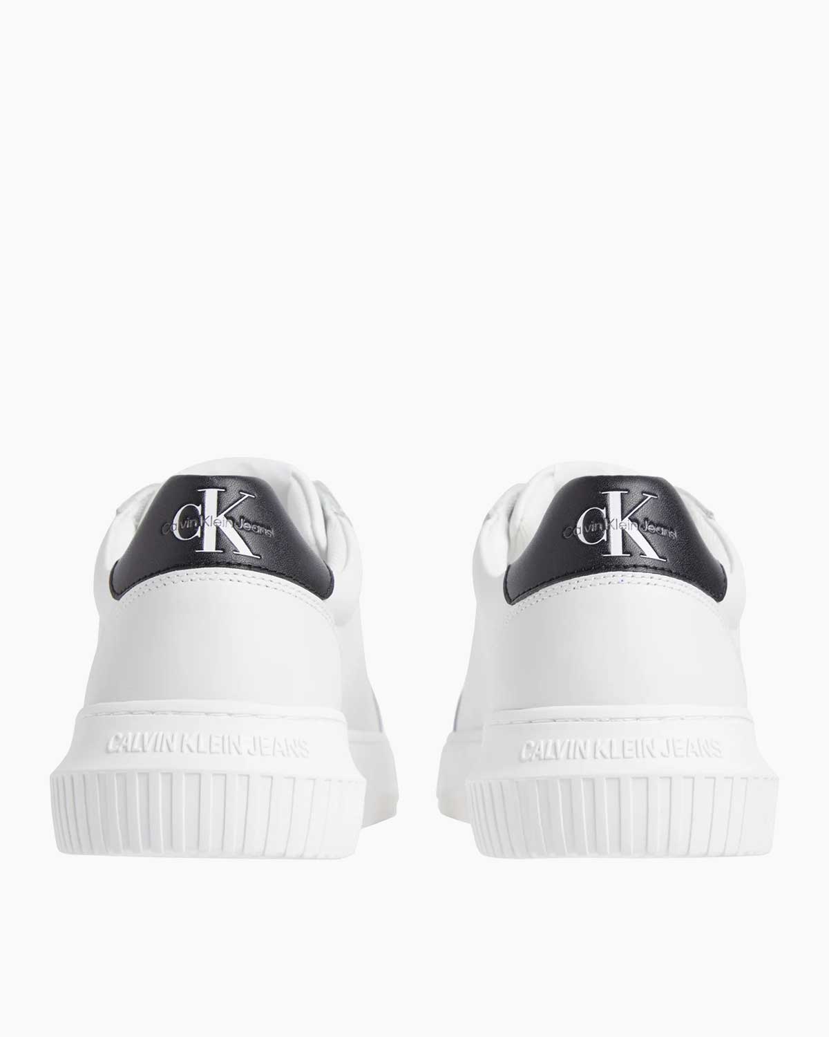 Calvin Klein Chunky Sole Erkek Sneaker White Black ECANTA
