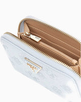 Guess Cresidia Slg Medium Zip Around Cüzdan Powder Blue