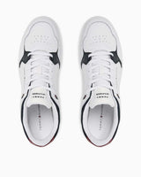 Tommy Hilfiger Deri Erkek Hafif Basketbol Sneaker White