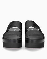 Calvin Klein Flatform Sandal Webbing In Mr Kadın Sandalet Triple Black