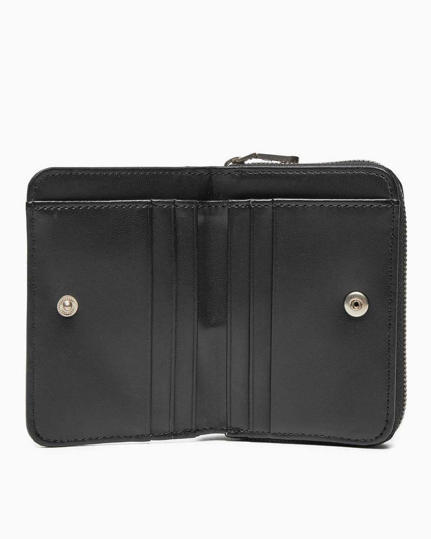 Calvin Klein Sculpted Med Zip Around Im Kadın Cüzdan Black