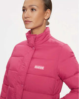 Guess Bertina Light Puffer Şişme Mont Pink Punch