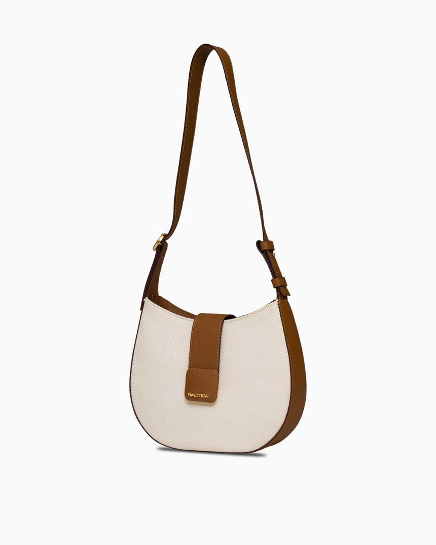 Nautica Logolu El Çantası Bej - Taba
