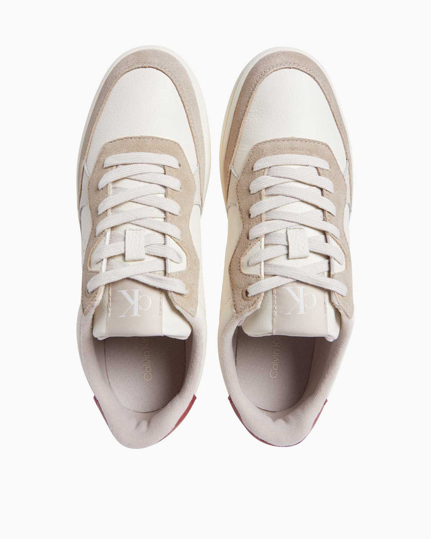 Calvin Klein Classic Cupsole Low Top Sneaker Creamy White/Eggshell/Travertine