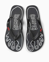 Camper Mallorkinas Erkek Terlik Strap Negro/Mallorkinas Negro