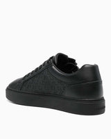 Calvin Klein Low Top Lace Up W/ Zip Mono Erkek Sneaker Triple Black