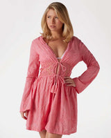 Guess Logolu Kimono Paisley Emb.Coral