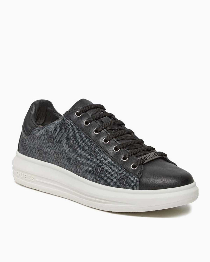 Guess Vibo Cupsole Monogram Sneakers Coal