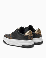 Guess Cupsole Low Logolu Sneaker Black Brass