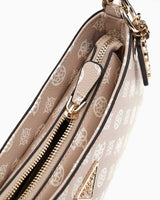 Guess Noelle Monogram Desenli Omuz Çantası Sundial