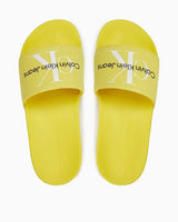 Calvin Klein Slide Monogram Flip Flops Logolu Terlik Yellow