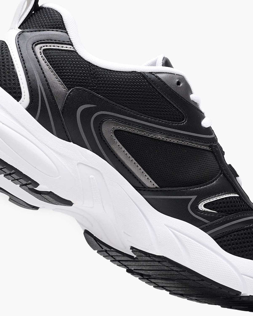 Calvin Klein Jeans Retro Tennis Mesh Sneaker Black/Bright White