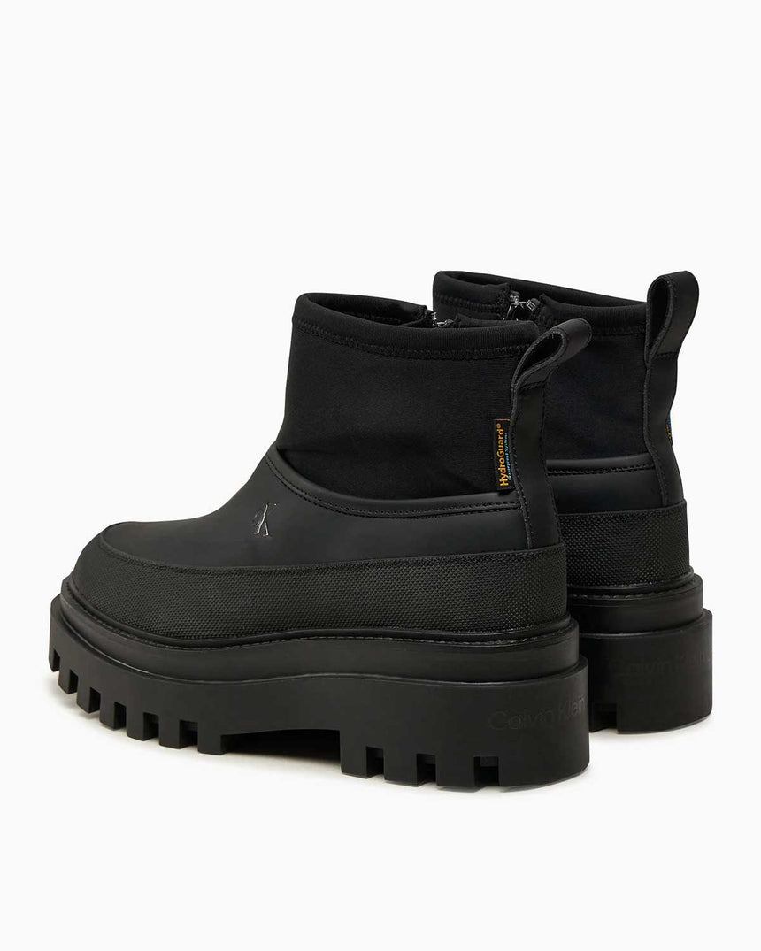 Calvin Klein Jeans Flatform Low Boots Triple Black
