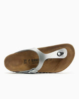 Birkenstock Gizeh Bf Parmak Arası Kadın Terlik Gümüş