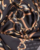 Guess Printed Kadın Fular Black