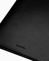 Calvin Klein Clean Essential Document El Çantası Ck Black Palmellato Leather