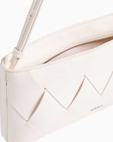 Calvin Klein Elongated Shoulder Bag Omuz Çantası Chalk
