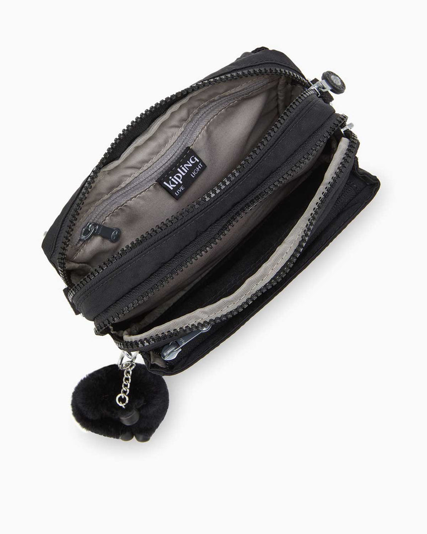 Kipling Abanu Multi Basic Çapraz Askılı Çanta Black Noir