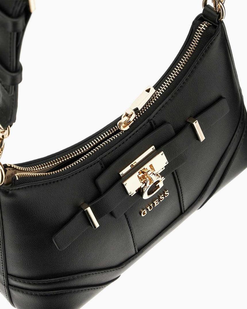 Guess Latona Greyson II Kadın El Çantası Black