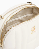 Tommy Hilfiger Feminen Kadın Çıkartılabilir Askılı Kamera Çantası Ivory Petal
