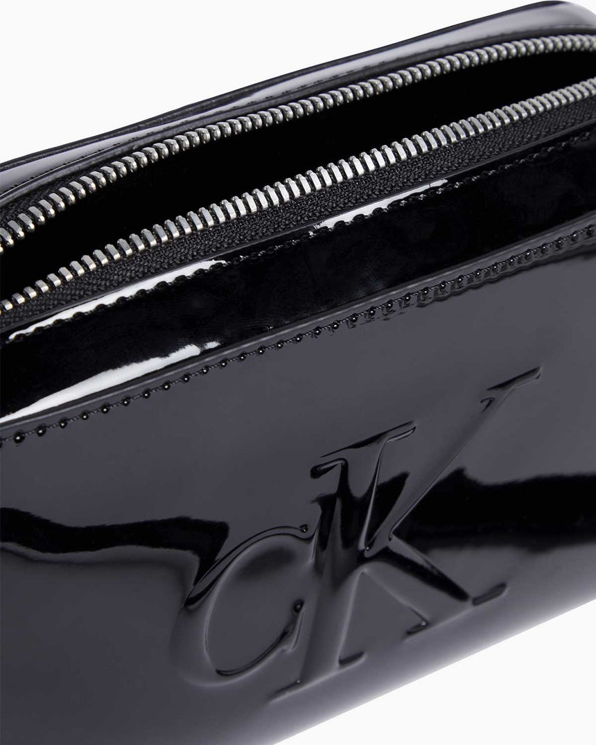 Calvin Klein Sculpted Logolu Camera Bag Black