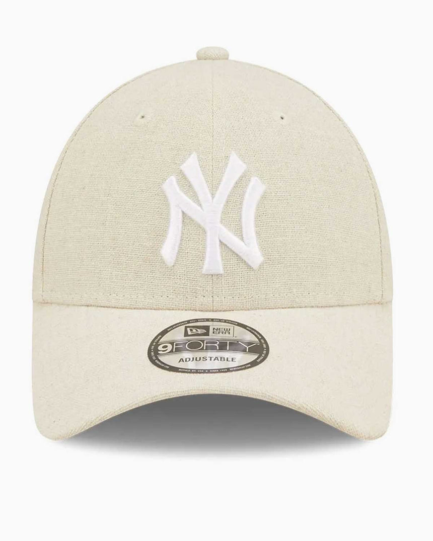 New Era 940 9Forty Neyyan Unisex Keten Şapka Açık Bej