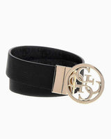 Guess Noelle Belts Kemer Coal Logo