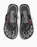 Camper Mallorkinas Kadın Terlik Strap Negro/Mallorkinas Negro