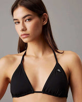 Calvin Klein Triangle Swim Tops Bikini Üstü Pvh Black