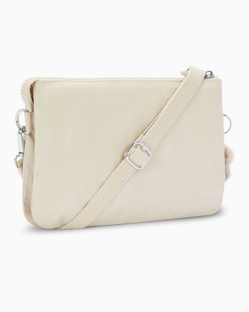 Kipling Riri Basic Plus Çapraz Askılı Çanta Beige Pearl