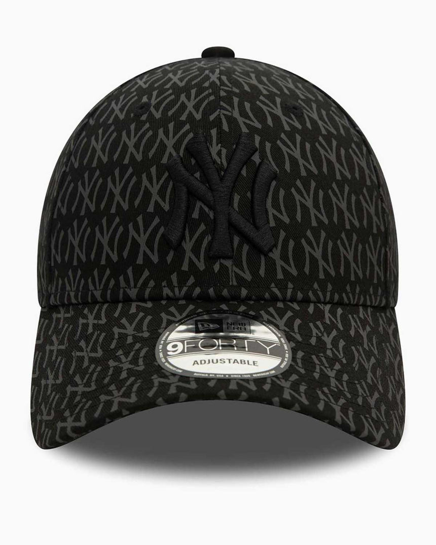 New Era Team Monogram 940 Forty NY Şapka Siyah