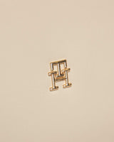 Tommy Hilfiger Chic Tote Logolu Omuz Çantası Classic Beige