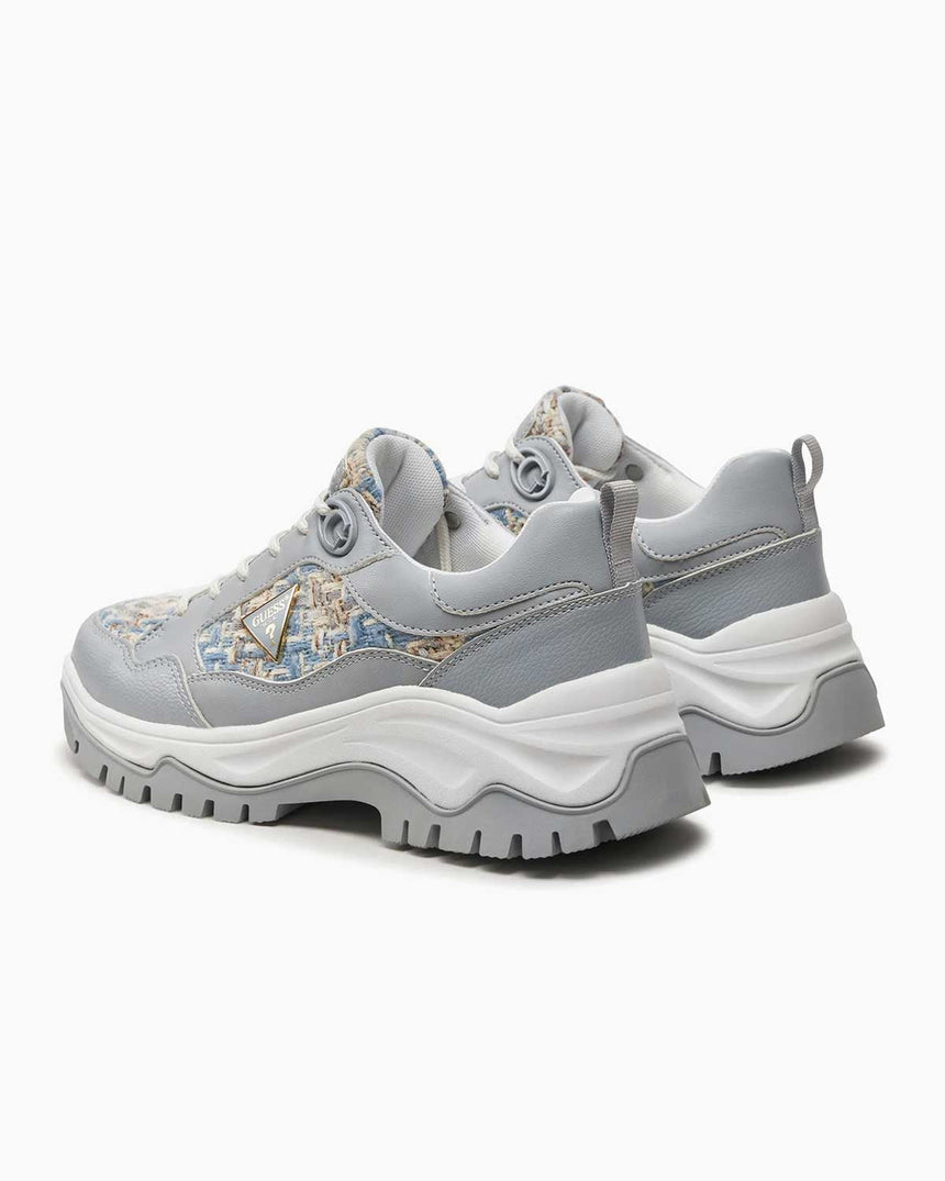 Guess Zaylin Runner Logolu Sneaker Light Blue